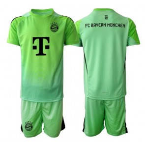 Bayern Munich Goalkeeper Replica Home Stadium Kit for Kids 2025-26 Short Sleeve (+ pants)